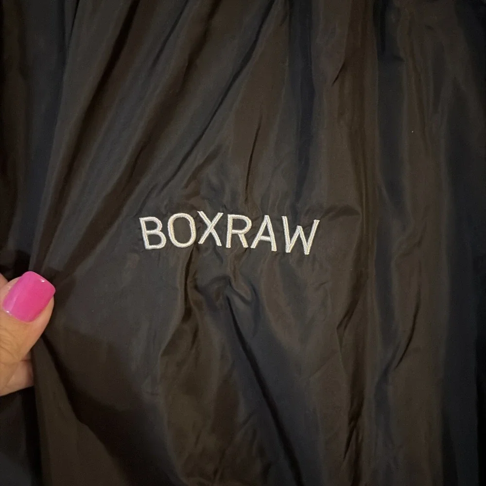 Boxraw Hagler Sauna Training Suit Top Size L Color Black